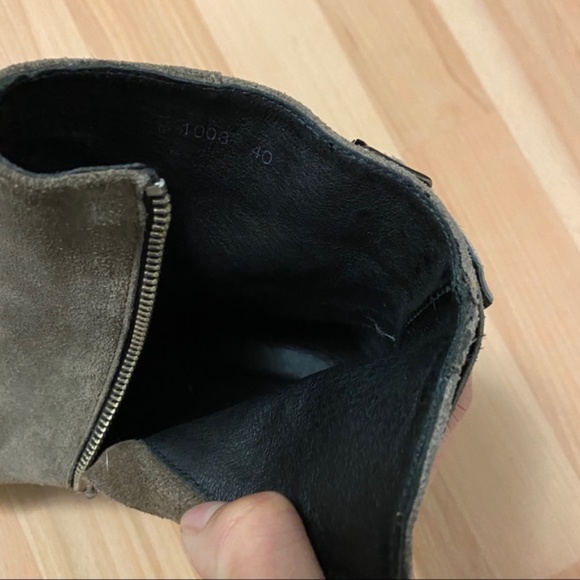 The Kooples grey fringe real suede booties - Picture 5 of 8